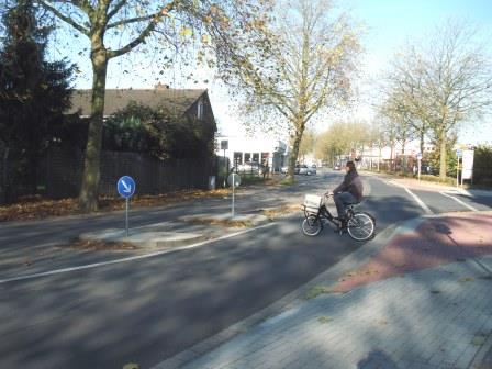 Foto Mittelinsel Flutstraße