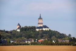 Die Schwanenburg - Blick aus Richtung Galleien