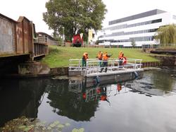 Reinigungsboot Spoykanal 2