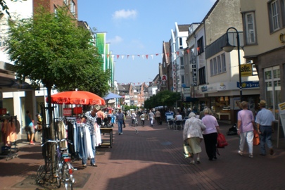 Ein Blick in die Große Straße